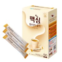 달달한 연아커피 맥심 화이트골드 커피믹스 스틱 대용량 박스 100T