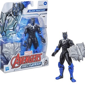 해즈브로 마블 어벤져스 메카스트라이크 블랙팬서 6인치 15cm 액션피규어 배틀액세서리