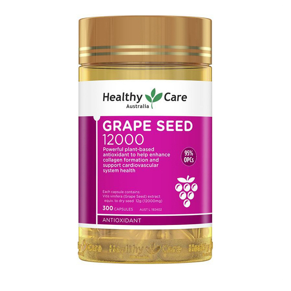 (호주)헬시케어 - Grape Seed 포도씨 추출물 12000mg 300정