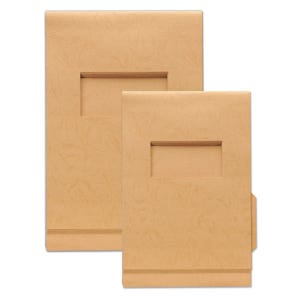 문서보존용표지 100장 F298-71 연갈색 A4 파일 문화산업