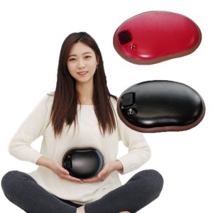 국산 돌뜸 구들장 허리 복부 전기 온열 돌 찜질기 충전식 온열기 프로텍 불화로 PR 504