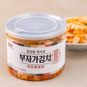 [부자가] 키즈 아기김치 유아식 반찬 / 키즈썬김치 400g, 1개