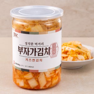 [부자가] 키즈 아기김치 유아식 반찬 / 키즈썬김치 800g, 1개