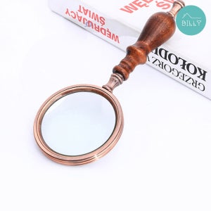 빈티지 엔틱 돋보기 확대경 앤틱 소품 가구