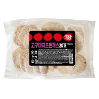 식자재왕 고구마 등심 치즈 돈까스(80gx20) 1.6kg