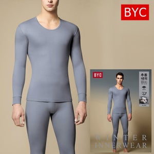 BYC 남자 내복세트 40수 양면내의 따뜻한 겨울동내의