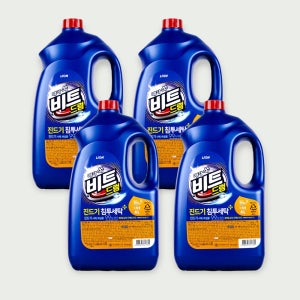 비트 세탁세제 액체세제 드럼용 4L 4개