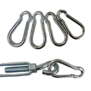 비너 오늘 바로출고 7m비너-2한묶음/작은비너/카라비너/연결고리/고리/눈사람고리