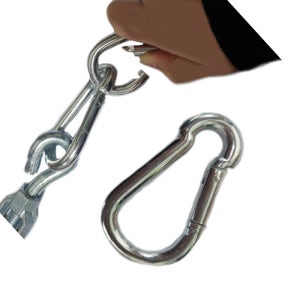 비너 오늘바로출고 12mm비너/카라비너/연결고리/고리/눈사람고리/큰비너