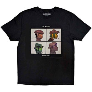[M,L,XL 국내배송] 공식 GORILLAZ 고릴라즈 Demon Days 반팔 티셔츠