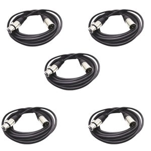 캐논선 마이크선 캐논 국산 연장선 마이크케이블 xlr케이블 3M(5ea)