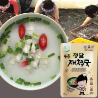 4+1 국내산 하동 섬진강 뽀얀 생재첩 바지락 10배 영양 알이 큰 재첩국 2.5kg