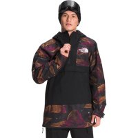 노스페이스 The North Face Silvani Anorak Jacket - Mens 25707 TNF Black Binary Halfdome Print/TNF Black