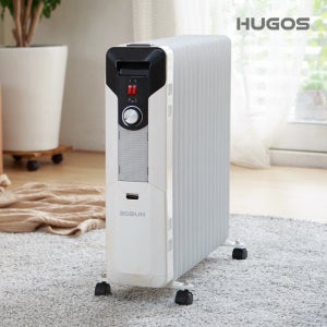 휴고스 라디에이터 가정용 전기히터 욕실 BHO-110BZ(11핀)