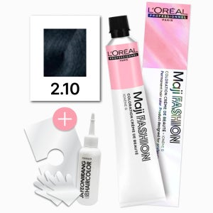 로레알 마지렐 마지패션 2.10 50g 블루블랙 염색약 강한 푸른빛 흑색 산화제 포함