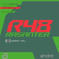 안드로 탁구러버 라잔터 R48(RASANTER R48) 그린