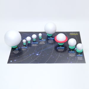 태양계 모형 행성 만들기 행성판 꾸미기 과학 키트