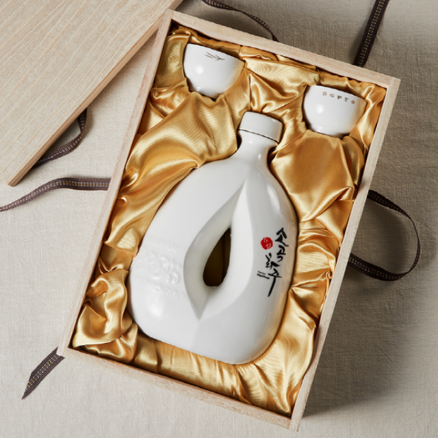 전통주 한산소곡화주 프리미엄 도자기세트 750ml 41%