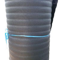 블랙 PE폼 롤발포지 포장용 완충재 스펀지 롤단열재 5T 50cm