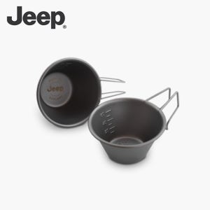 지프 오아시스 티탄 에스프레소 컵 2P 캠핑 미니 시에라컵 소주잔