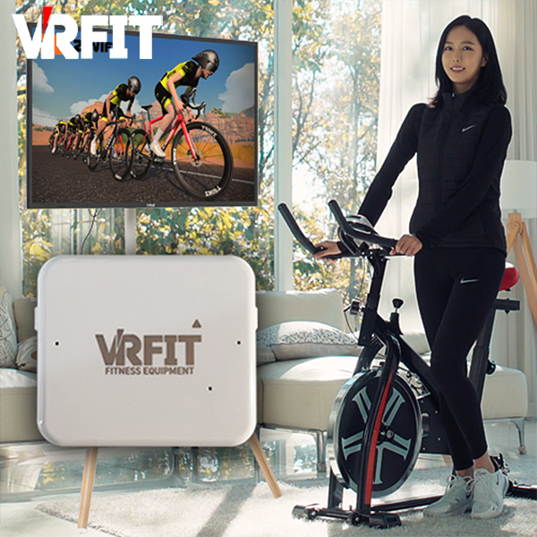 VRfit 신형 파워소스 센서 실내자전거 로잉머신 즈위프트 마이우쉬 (레그스트랩 포함) 런닝X 와후롤러