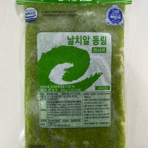 동림 날치알 와사비 800gx20팩 그린 겨자