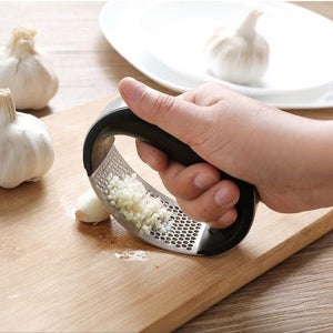 마늘찧는도구 스테인레스 짜개 손쉬운 마늘 다지기 분쇄기 자취생 갈기 빻는 으깨기