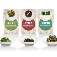 [완도바다가치]해초세트 (염장쌈다시마800g+염장꼬시래기800g+염장미역줄기800g)