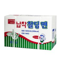 동촌골 납작찰당면 14kg 업소용사리 건면 중국당면