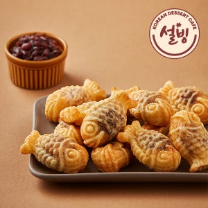 설빙 한입쏙 붕어빵 팥 375g x 2팩