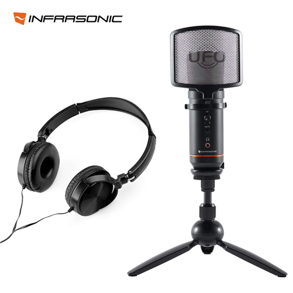 Native Instruments 인프라소닉 콘덴서 마이크 UFO MINI 샵 인터넷 방송 개인방송 헤드폰 포함