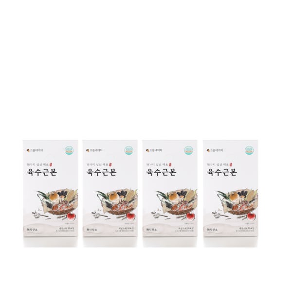 [육수근본]18가지 엄선재료 육수근본 4박스/80포