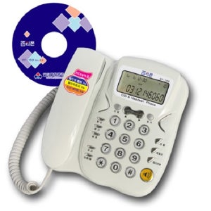 RT150 통화녹음전화기 녹취 발신표시전화기 PC연결저장