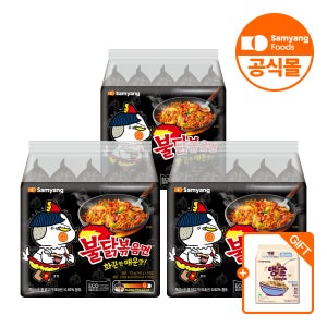 (3+1) 삼양식품 BEST 불닭 골라담기 (불닭볶음면 15입 + 탱글시리즈 4입 외)