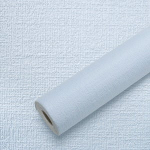집코리아 스티커처럼 붙이는 단열 실크벽지 폭 50cm 10m, 패브릭 블루(격자무늬)