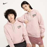 나이키 2021 남녀공용 크리쳐 프린트 기모후드티셔츠 핑크(2250)커플후드티