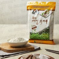 국산 봉평 메밀묵가루 분말 1kg 메밀효능 묵사발 묵무침 만드는법