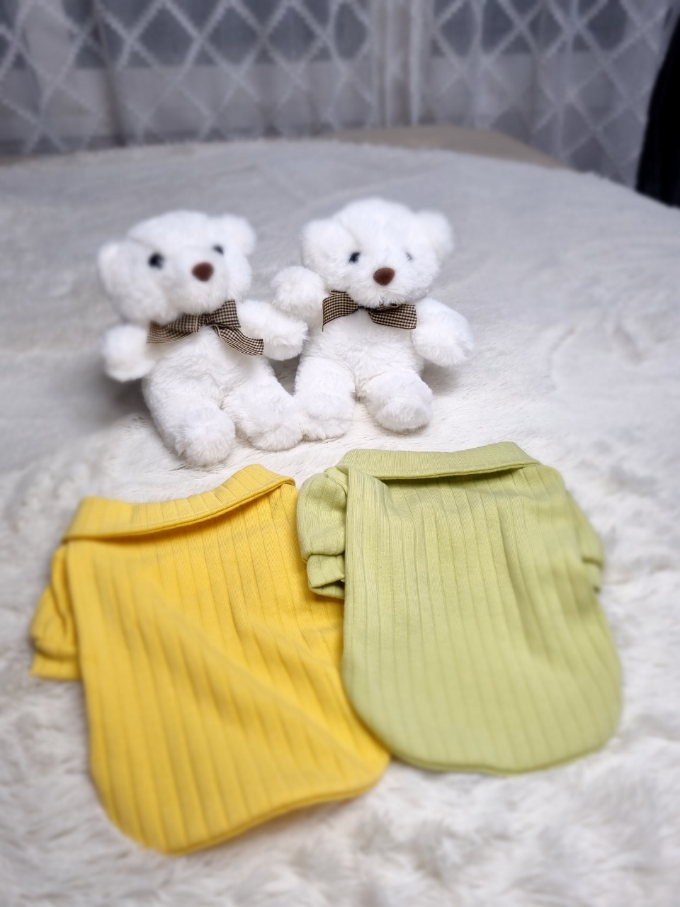 강아지 옷 왕골지 카라티 폴로티 카라호박티