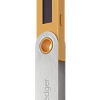Ledger Nano S(Saffron Yellow) - 최고의 암호화 하드웨어 지갑 - 비트코인, 이더리움, ERC20 및 -186528
