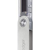 Ledger Nano S(투명) - 최고의 암호화 하드웨어 지갑 - 비트코인, 이더리움, ERC20 및 기타 여러 코인을 보호 -186539