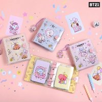 방탄 3공 콜렉트북 BT21 포토카드 포카 보관 미니 바인더 앨범 콜북 1단 2단 굿즈