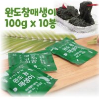 완도 냉동 매생이 100gx10봉 바다향기 메생이 전 택배 겨울철 보양식 겨울별미