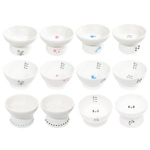 페디슨 나비야식기 간식 푸드 워터볼 강아지 고양이 도자기식기 반려동물 밥그릇 수반