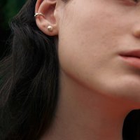 [리오더/15차][베흐트] 14k haute pearl earring (6mm) / 스와로브스키진주 스터드 귀걸이