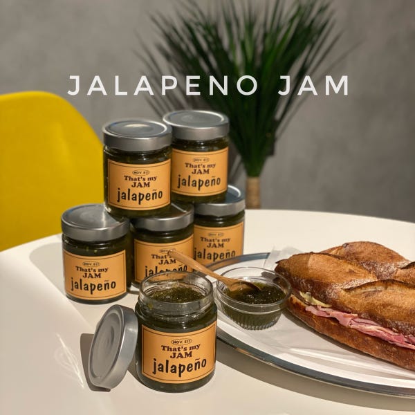 노브엘 nov.e11 할라피뇨 잼 Jalapeño Jam