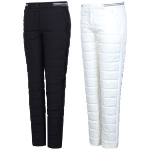 여성패딩바지 밴딩 일자핏 방한 겨울골프바지 여성골프복
