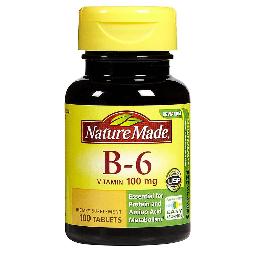 네이처 메이드 Nature Made <b>비타민 B6</b> 100mg 100정
