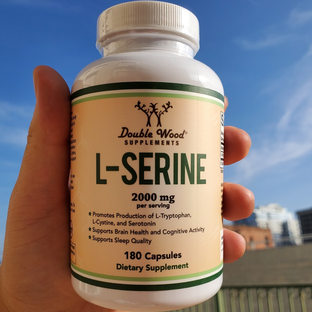 더블우드 <b>L</b> <b>세린</b> 엘<b>세린</b> 2000mg 180캡슐