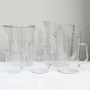 투명 물 500 1000 2000 3000 4000 ml cc 1리터 카페 계랑 컵 기