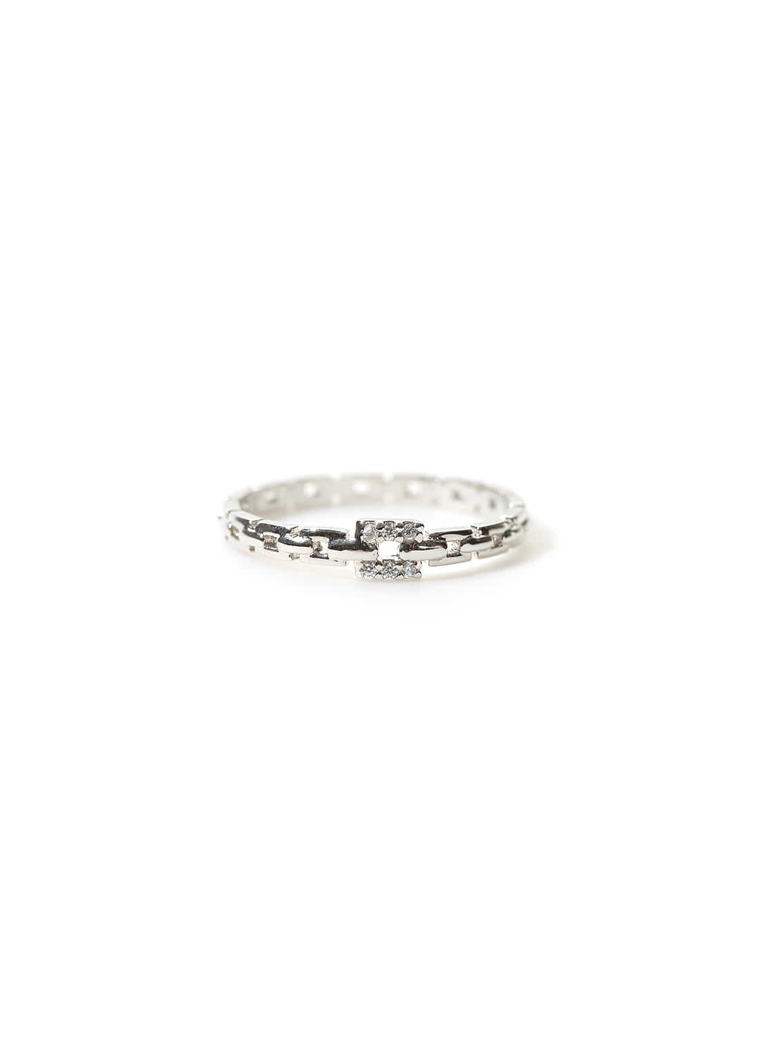 SQUARE CHAIN RING 스퀘어 체인 링(OR27)